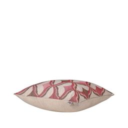 Home Set Of 2 Red & Beige Geometric Square Cushion Covers image 4