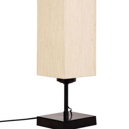 Devansh Cream-Coloured & Black Solid Traditional Buffet Table Lamp image 5
