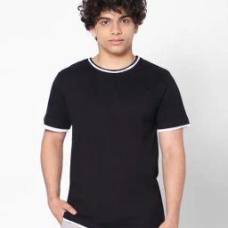 TeenTrums Boys Black Solid T-Shirt-picture-25