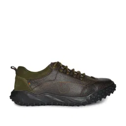 BCK by Buckaroo Men's CORROLA Olive Derby Shoes-image-26