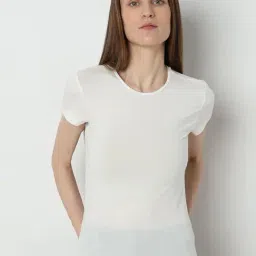 Vero Moda White Regular Fit T-Shirt-picture-28