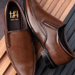 Hydes N Hues Men's Brown Formal Loafers-image-11