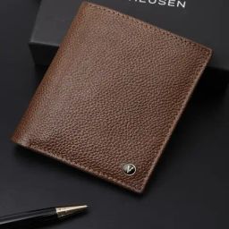 Van Heusen Brown Textured Leather Wallet-31