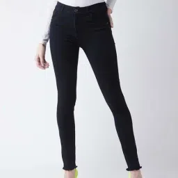 Miss Chase Black High Rise Jeans-picture-36