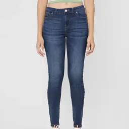 Only Medium Blue Skinny Fit Mid Rise Jeans-image-30