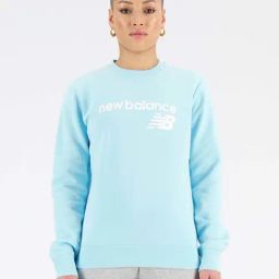 New Balance Sky Blue Cotton Printed Sports Sweatshirt-image-10