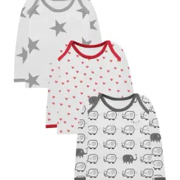 A.T.U.N. Kids Multicolor Cotton Printed Full Sleeves T-Shirt(Pack of 3)-image-98