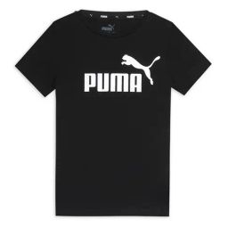 Puma Kids Black Cotton Printed Tee-image-66