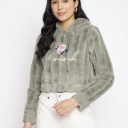 Latin Quarters Green Printed Hoodie-image-27