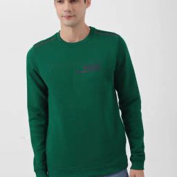 Peter England Green Slim Fit Sweatshirt-picture-20