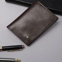 Van Heusen Brown Animal Effect Leather Wallet-15
