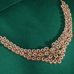 GIVA 925 Sterling Silver Rose Gold Necklace for Women-image-35