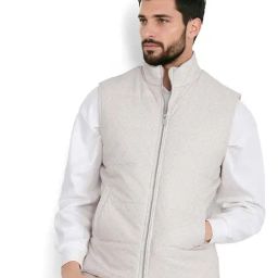 Rare Rabbit White Regular Fit Printed Jacket-image-65