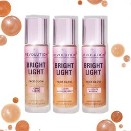 makeup revolution london Revolution Bright Light Face Glow Highlighter - 23 ml - Gleam Light image 4