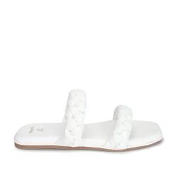 Yoho Women's White Casual Sandals-image-72