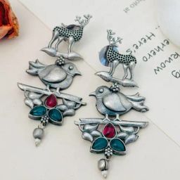 Abdesigns Silver Minimal Drop Earrings-34