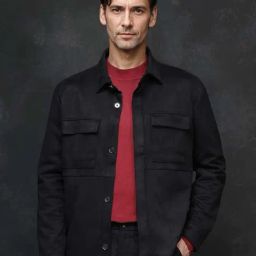 Rare Rabbit Black Regular Fit Solid Jacket-18