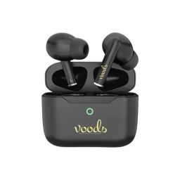 Voods Black Airbuds Pro in Ear True Wireless Earbuds-44