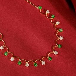 GIVA 925 Sterling Silver Golden Necklace for Women-image-34