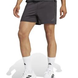 Adidas Black Slim Fit Sports Shorts-image-62