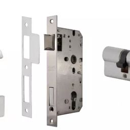 Dorset 60 mm Lock Set With Both Side Key Cylinder Stainless Steel ML EM OR-image-87