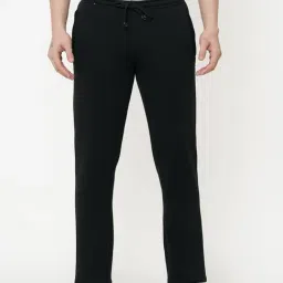 Sweet Dreams Black Regular Fit Plain Trackpants-picture-31