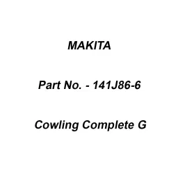 Makita Cowling Complete G Suitable For DLM230, Part No 141J86-6-picture-27