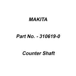 Makita Counter Shaft Suitable For HM1812, Part No 310619-0-picture-35