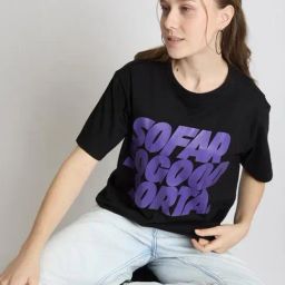 IVOC Black Print T-Shirts-image-55