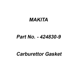 Makita Carburettor Gasket Suitable For EB7660TH, Part No 424830-9-picture-10