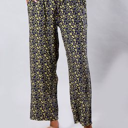 ETC Printed Pure Cotton Straight-Leg Lounge Pants-picture-31