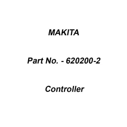 Makita Controller Suitable For HR4013C, Part No 620200-2-80