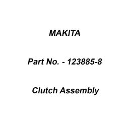 Makita Clutch Assembly Suitable For RBC411, Part No 123885-8-39