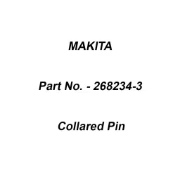 Makita Collared Pin Size 6 mm for RP1800, Part No 268234-3-18
