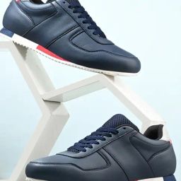Hoversole Men's EVOKE Navy Casual Sneakers-image-89