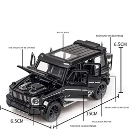 DEUSON ECOM 1.32 G Wagon Pull Back Toy Car image 3