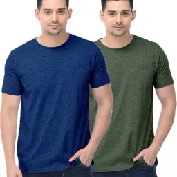 Color Capital Multicolored Regular Fit T-Shirt - Pack of 2-image-88