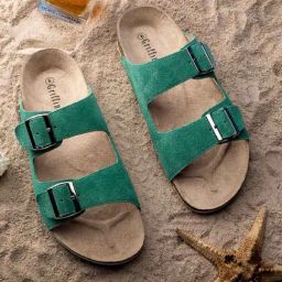 Griffin Men's Green Casual Sandals-picture-22