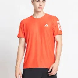 Adidas Red Regular Fit Sports T-Shirt-picture-25