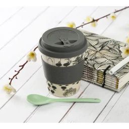 India Circus By Krshna Mehta Multi Bamboo Fibre Printed Mugs-16