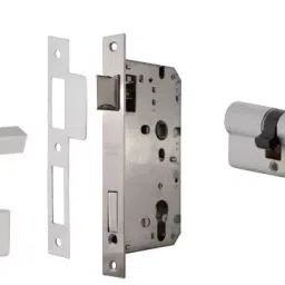 Dorset 70 mm Lock Set With Both Side Key Cylinder Stainless Steel ML NE OR-picture-44