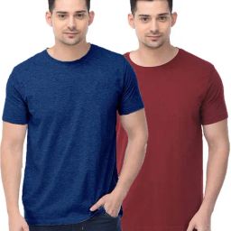 Color Capital Multicolored Regular Fit T-Shirt - Pack of 2-24