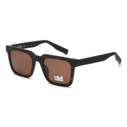 Fila Brown Square UV Protection Sunglasses for Men-image-1