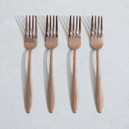 Westside Home Brown Copper Forks (Set of 4)-23