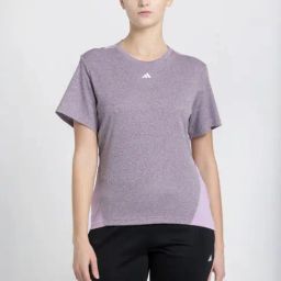 Adidas Purple Plain T-shirt-image-43