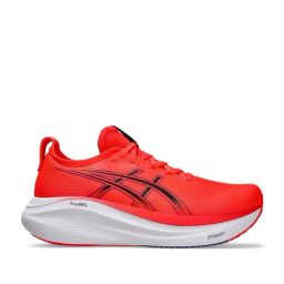 Asics Men's GEL-NIMBUS 27 Flash Red & Black Running Shoes-image-81