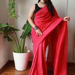 Anouk Women Pure Cotton Khadi Saree-picture-22