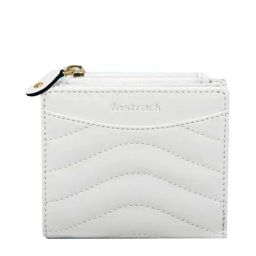 Fastrack White Quilted Bi-Fold Wallet for Women-13