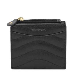 Fastrack Black Quilted Bi-Fold Wallet for Women-image-74
