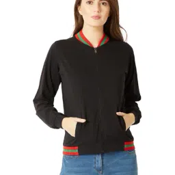 Miss Chase Black Full Sleeves Jacket-17